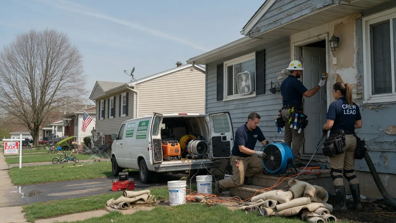Flood Cleanup in Lynn Center, IL near me