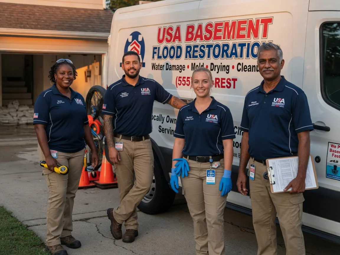 Basement Flood Cleanup company in Lynn Center, IL